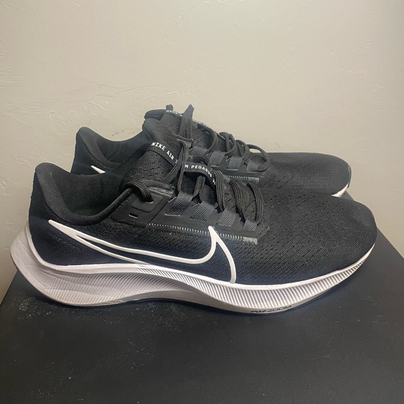 Nike Shoes - Nike Men's Black and White Running Shoes